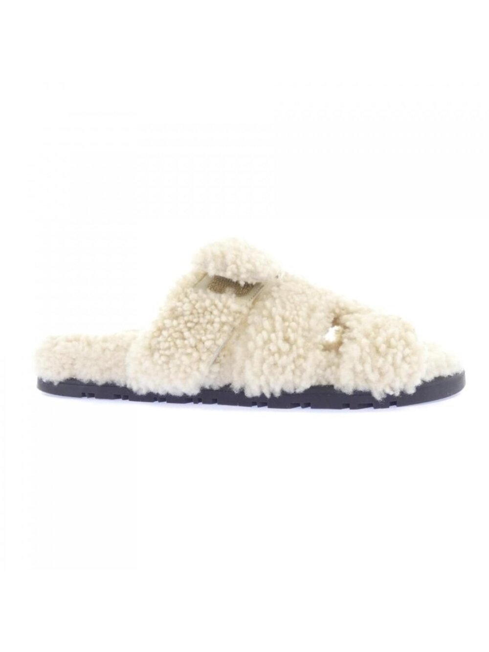 Hermes Chypre Sandals Beige